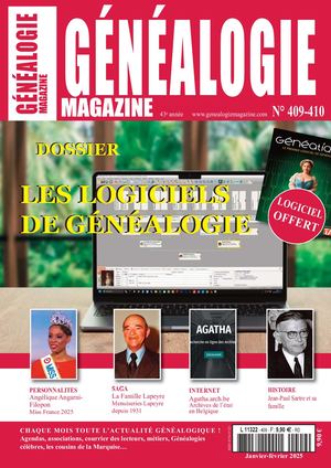 Généalogie Magazine N° 409 410