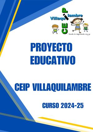 PROYECTO EDUCATIVO