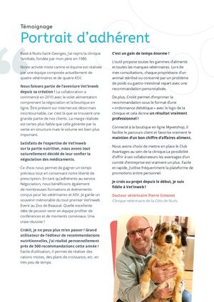 Portrait adhérent - Crokit