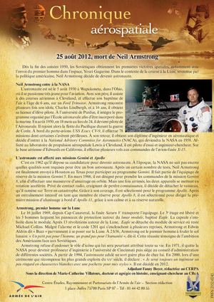 25 Aout 2012 Neil Armstrong