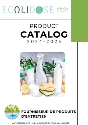 Catalogue Produit 2025 - ECOLIDOSE