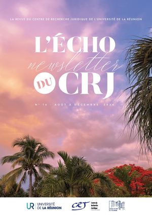 Newsletter N°14 - Echo du CRJ