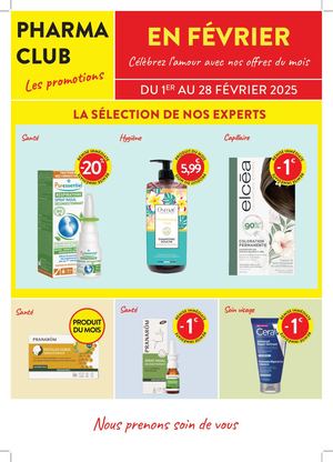PHARMA CLUB LES PROMOTIONS - FEVRIER