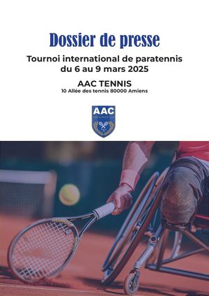 Dossier De Presse Itf 2025
