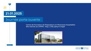 Journées Porte Ouvertes - CFPPH AP-HP -