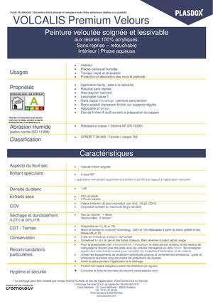 38810 PLASDOX VOLCALIS VELOURS