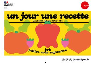 Calendrier Recettes été