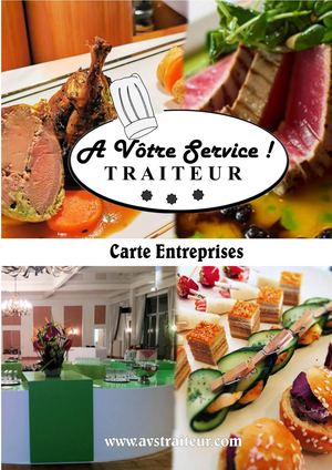 Catalogue prestations Entreprise de Avs Traiteur