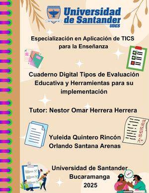 Cuaderno Digital Entregable 1 Tipos De Evaluación Y Herramientas Digitales Para Su Implementación
