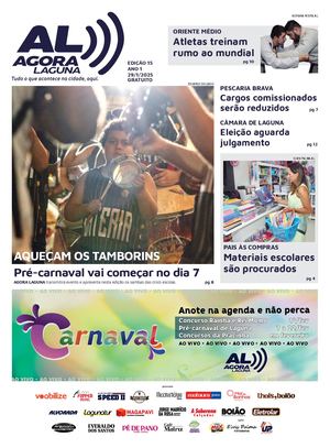 AGORA LAGUNA - EDIÇÃO 15 - 29.01.2025