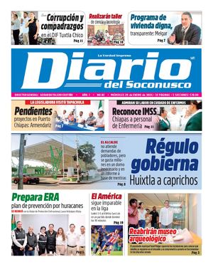Diario Del Soconusco 29 Ene 2025