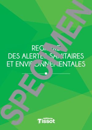 Registre des alertes sanitaires et environnementales