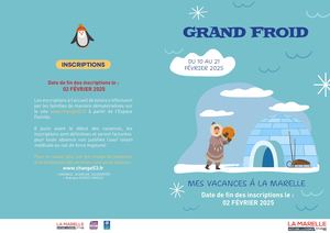 Programme vacances de février 2025 - La Marelle