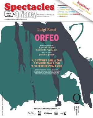 Spectacles Publications Nancy n°323 / Février 2016