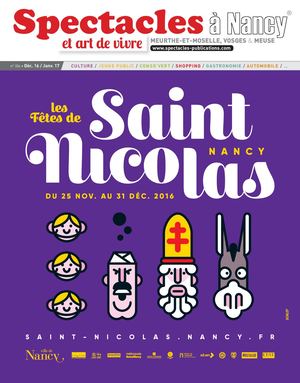 Spectacles Publications Nancy n°334 / Décembre 2016 - Janvier 2017