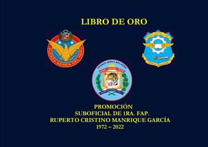 Libro De Oro Promoción So1 Fap Ruperto Manrique García