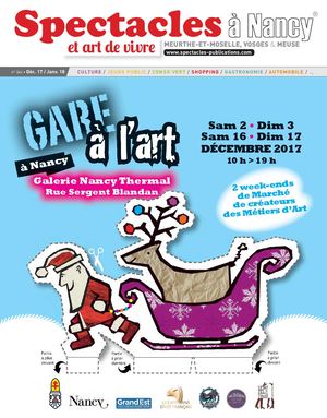 Spectacles Publications Nancy n°344 / Décembre 2017 - Janvier 2018