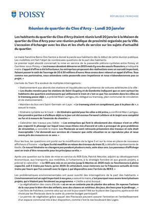 Compte Rendu Rp Clos D'arcy - 20/01/2025