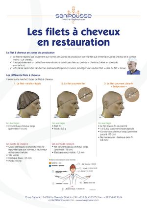 Dossier Filets à Cheveux - SANIPOUSSE
