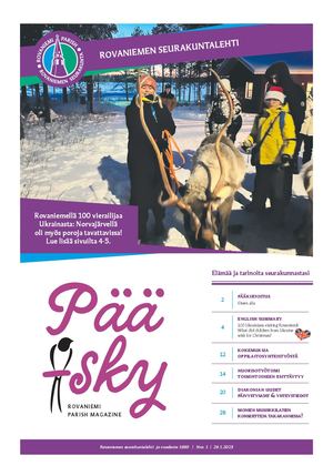 Rovaniemen seurakuntalehti Pääsky 1/2025