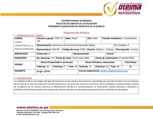 Qui120 Planificación Docente Jeniffer Cubilla