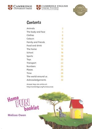 364 10 Home Fun Booklet 2 Answers Owen Melissa 2017 32p