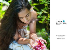 Carte des soins 2025 Deep Ocean Spa Moana resort