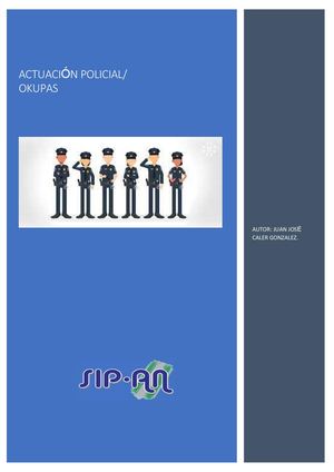 68-24 ACTUACIÓN POLICIAL/OKUPAS
