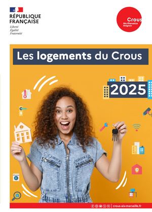 Crous Aix Marseille Avignon Brochure Logements 2025 2026