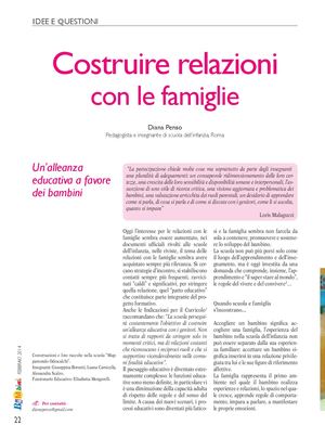 1. Costruire Relazioni Con Le Famiglie Penso