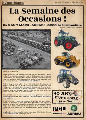 AURIAU- Semaine des Occasions - 2025