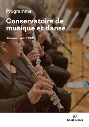 Programme Conservatoire Janvier mars 2025
