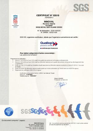INNOVAL - Certificat 02619 - QUALIOPI - 3