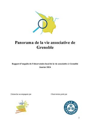 Rapport Observatoire de la Vie Associative et Locale 2024