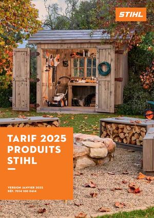 Tarifs STIHL 2025