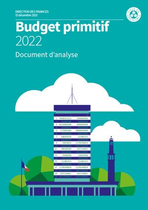 Budget Primitif 2022 - Document D'Analyse