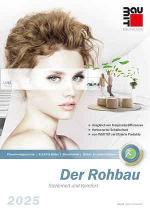 Baumit Bereichsbroschuere - Der Rohbau 2024