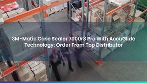 3M-Matic Case Sealer 7000r3 Pro With AccuGlide Technology: Order From Top Distributor