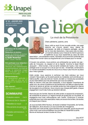 LE LIEN - Janvier 2025