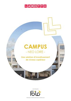 Campus Neo Loire à Nantes (44) - Résidence étudiants et jeunes actifs Fo'lo - Lamotte