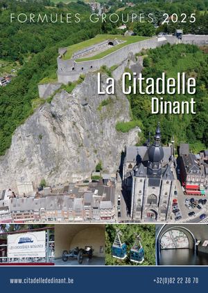 Brochure Groupe 2025 - Citadelle de Dinant