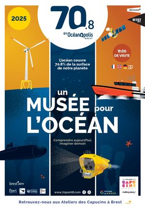 Brochure 70 8, un musée pour l'océan 2025