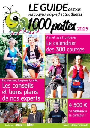 1000 Pattes L'ain 2025 Bd
