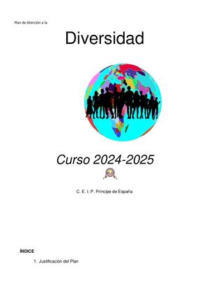 Plan De Atencion A La Diversidad 24-25
