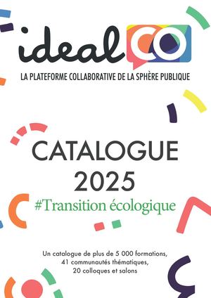 Catalogue ENVIRONNEMENT - Transition écologique