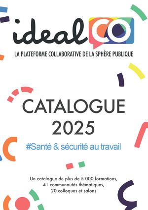 Catalogue Ressources - Santé & Sécurité Au Travail