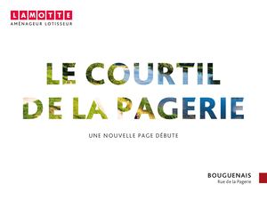 Le Courtil de la Pagerie à Bouguenais (44) - Terrains - Lamotte