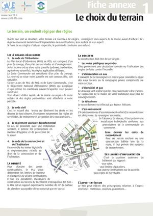 Annexes bien construire en Charente