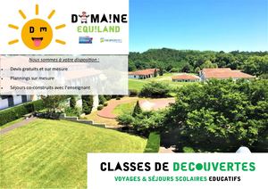 Dossier Domaine Equiland Classes De Découvertes 2025 2026 Diffusion