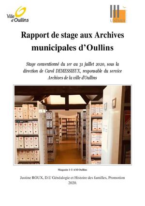 Les Archives Municipales D'oullins